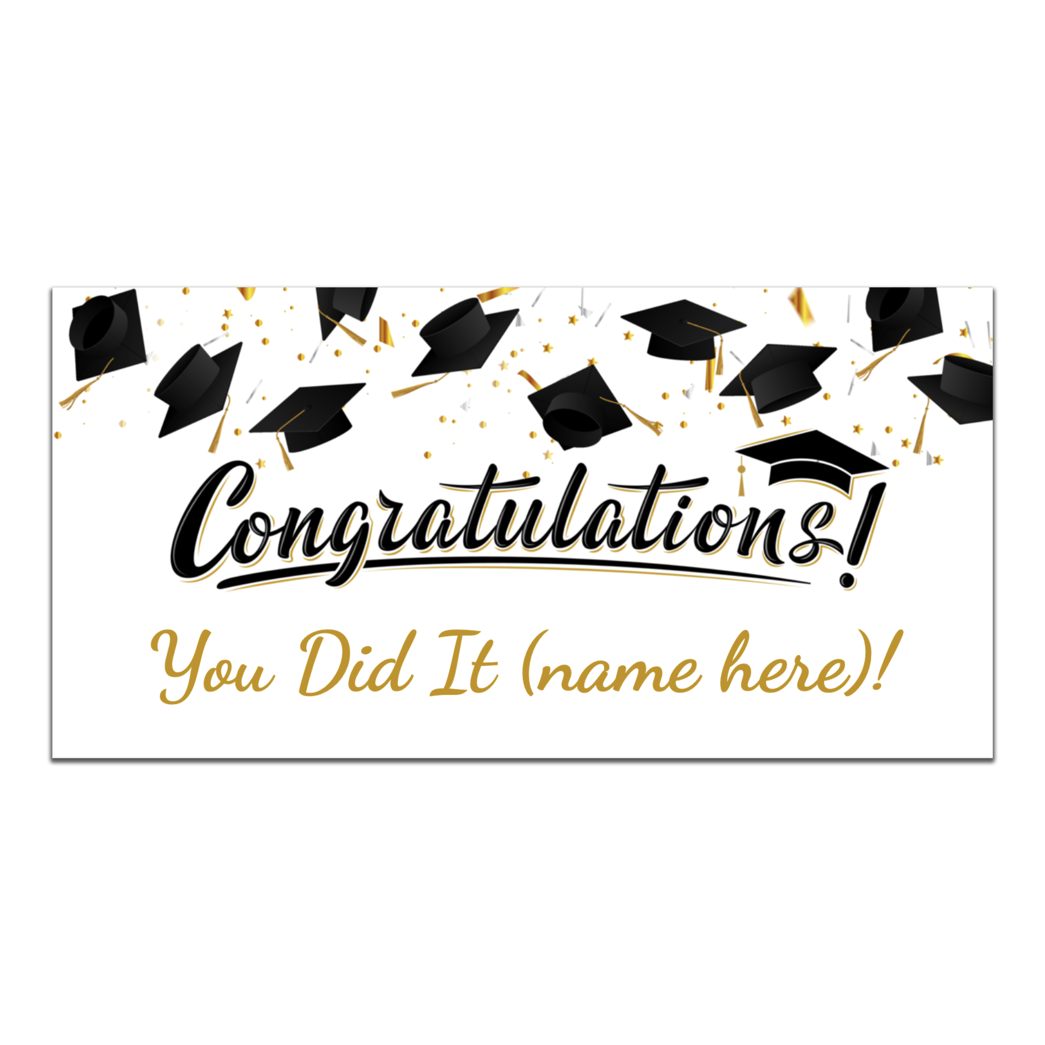 Congratulations - Graduation Banner
